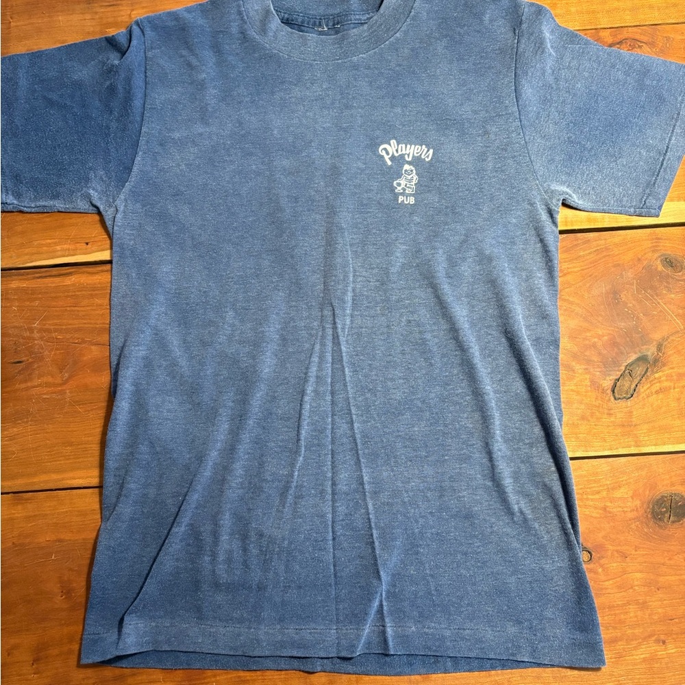 Vintage Indie Sleaze Single Stitch Graphic and Numbered Baseball League T Shirt